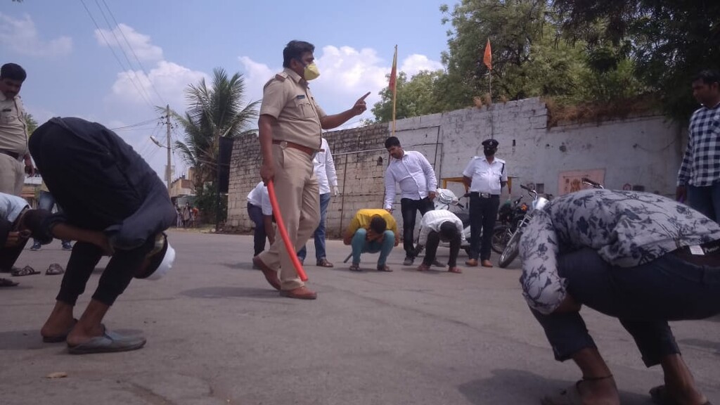 Kalaburagi cop curfew