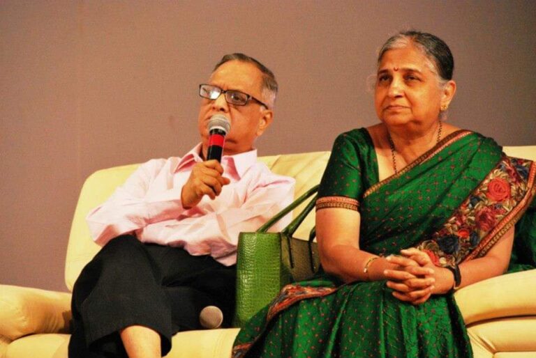 Rs 10-cr food aid by Narayana, Sudha Murthy