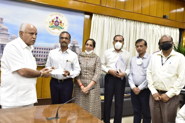 KPTCL Donates Rs 25 Crore