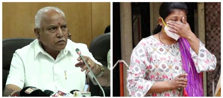 CM Cheers Up Belagavi Nurse