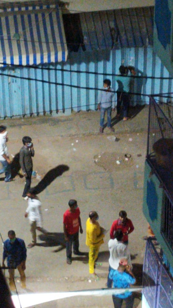 Tension at Padrayanapura Over Quarantine 4