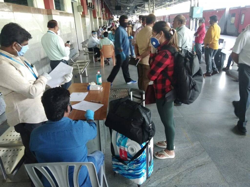 After 55 Days, First Train From Delhi Arrives 2