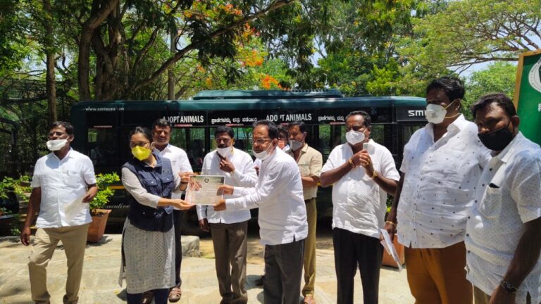 City MLA adopts elephant and tiger