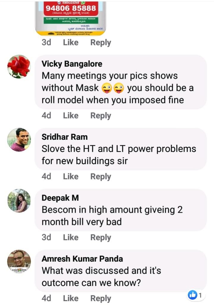 Will BBMP chief pay up for not covering his face? 5