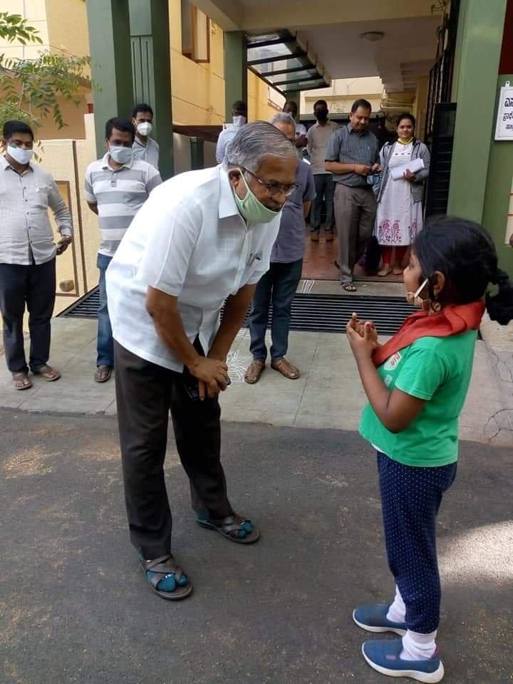 Eucation Minister S Suresh Kumar