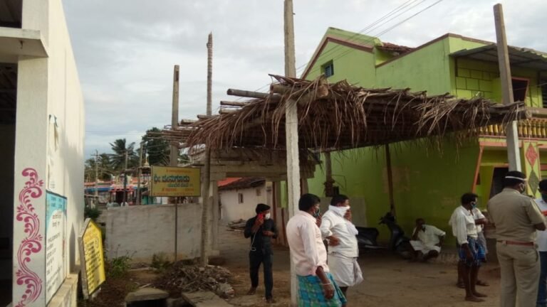 SSLC student infected, 55 contacts quarantined, village sealed