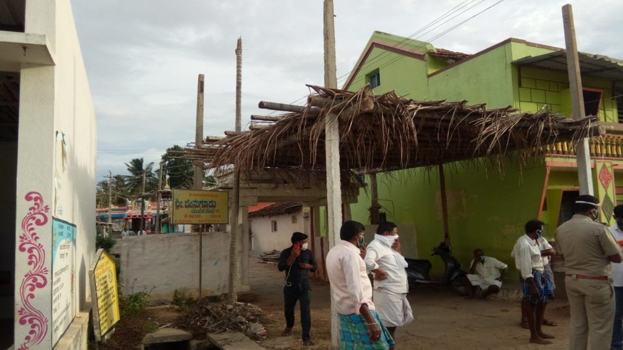 SSLC student infected, 55 contacts quarantined, village sealed