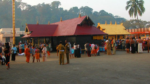 Shrine of Lord Ayyappa at Sabarimala
