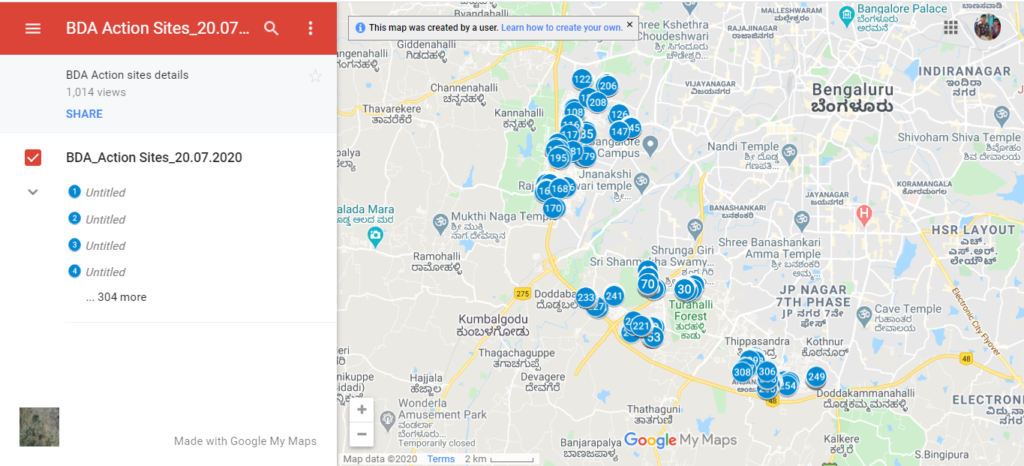 BDA sites can be inspected online 2