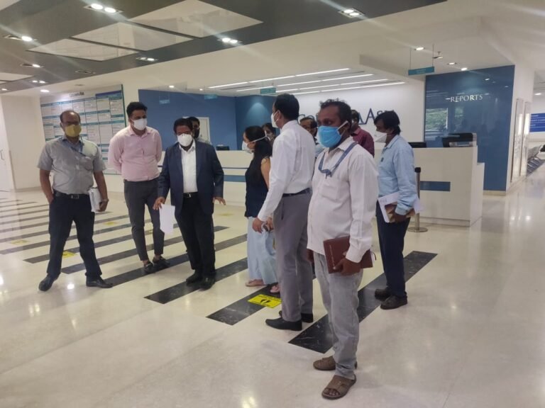 N Manjunatha Prasad visiti to Sakra Hospital