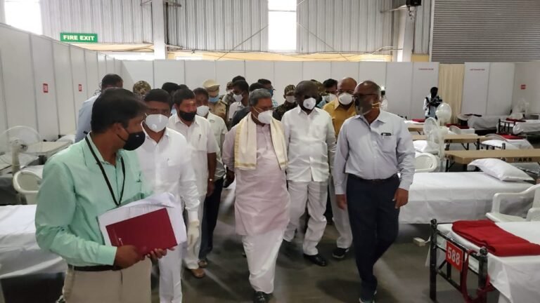 Siddaramaiah at BIEC