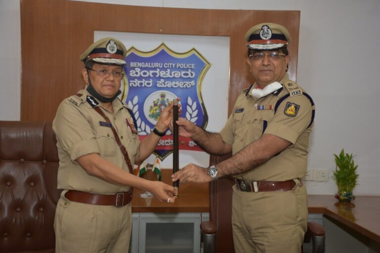 Kamal Pant takes charge as Bengaluru police chief
