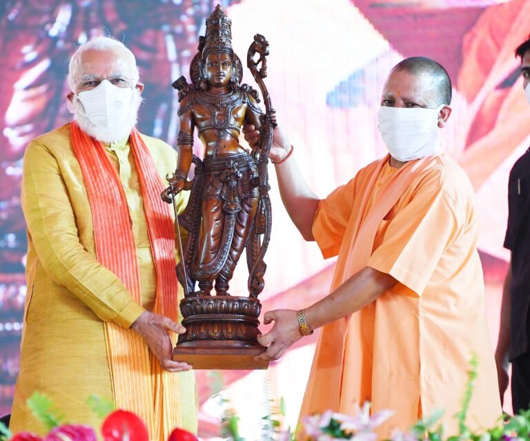 statue of Kodandarama, gifted to Prime Minister Narendra Modi by UP Chief Minister Yogi Adityanath, has a Karnataka connection