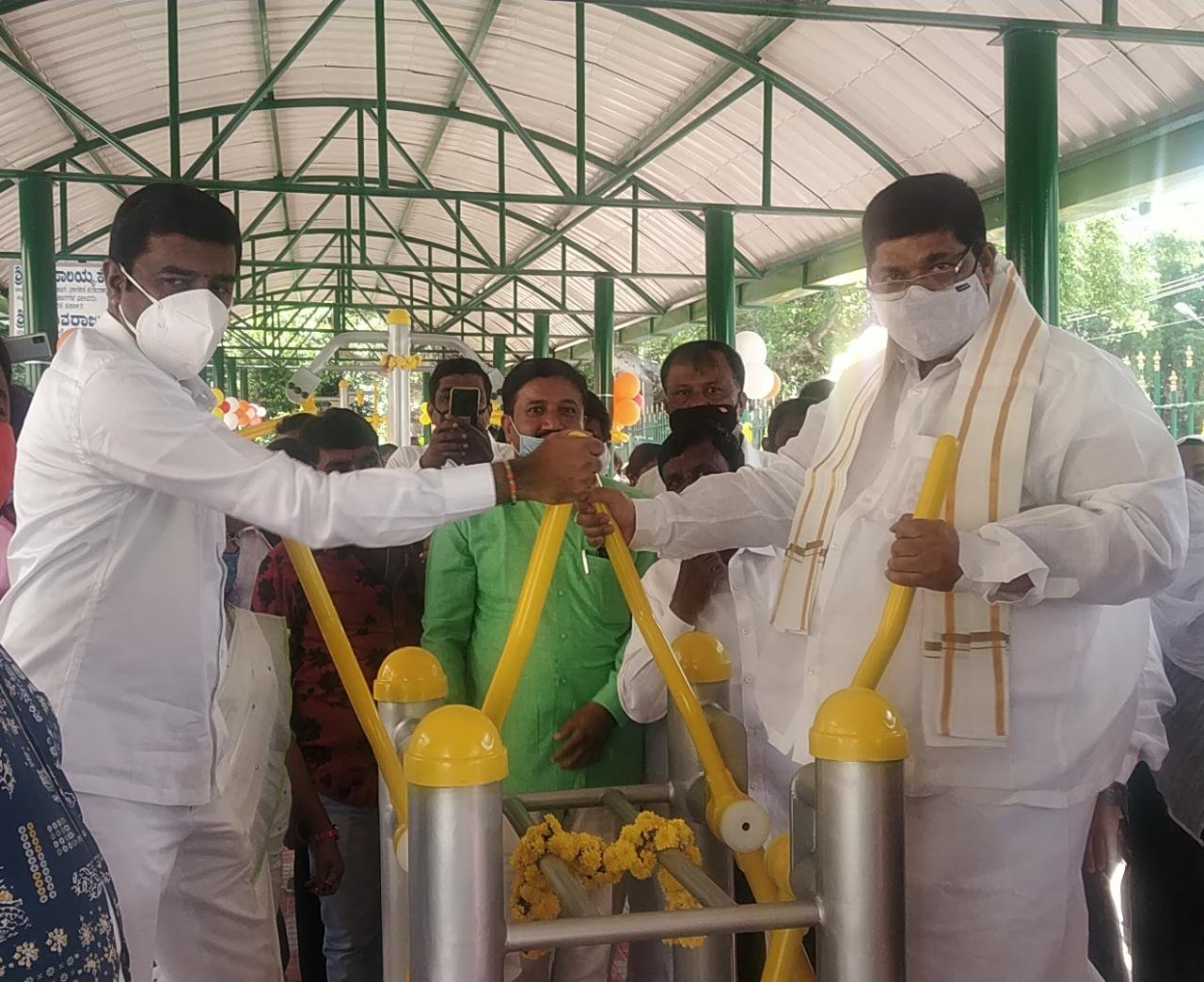 New gym for Mahalaxmi Layout residents