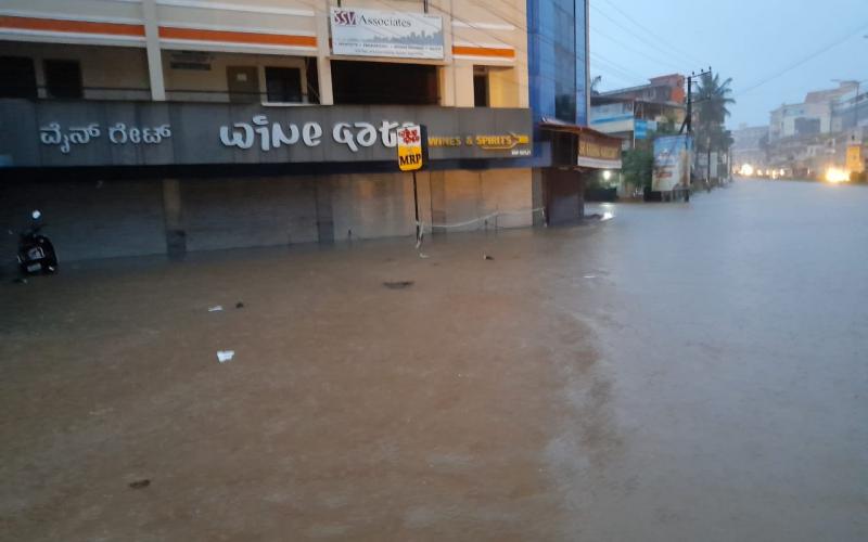 Normal life affected in Dakshina Kannada, Udupi completely paralyzed with flood situation