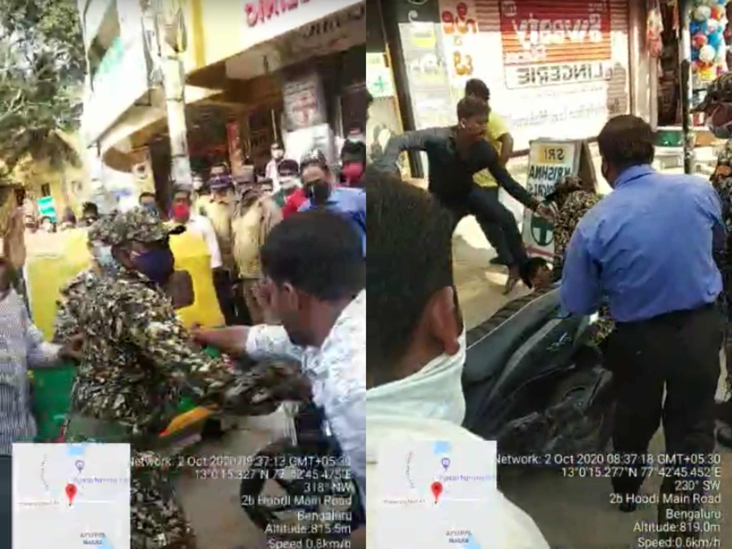 First revolt in Bengaluru against ‘maskless’ fine of Rs 1,000 In KR Puram, duo refuse to pay, assault BBMP marshals and are arrested Officials say govt needs to hand-hold citizens on the Covid rule before slapping such a steep penalty