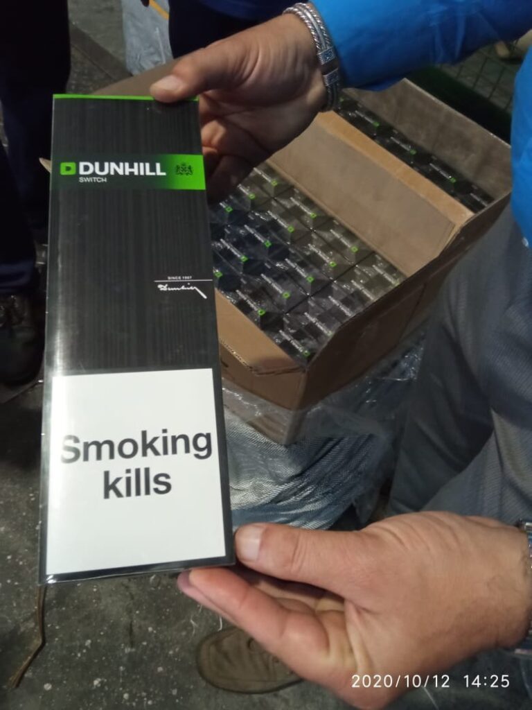 Customs seize Rs 23.97 lakh worth foreign cigarettes Dunhill, Benson & Hedges cigarettes were smuggled from Sharjah