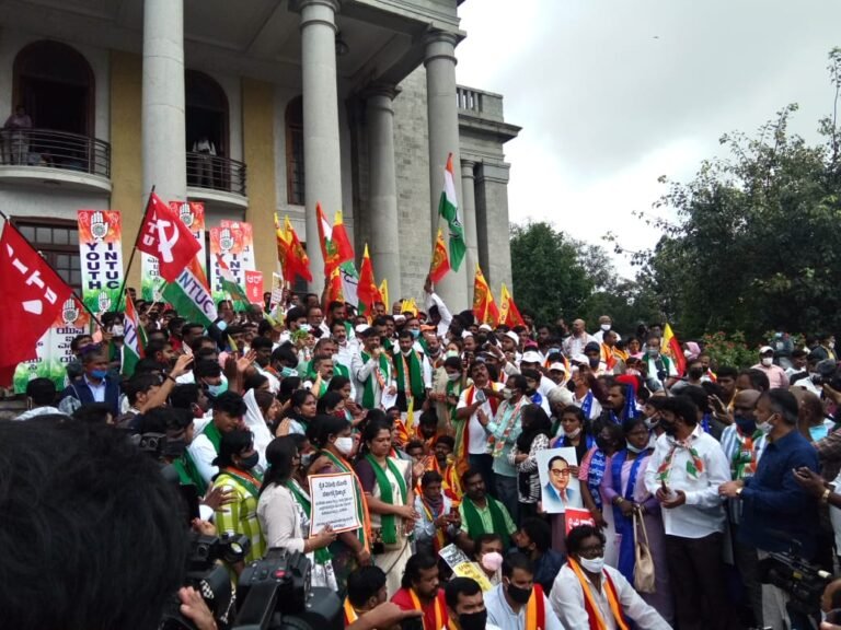 Bharat Bandh against farm laws impacts life in parts of Karnataka