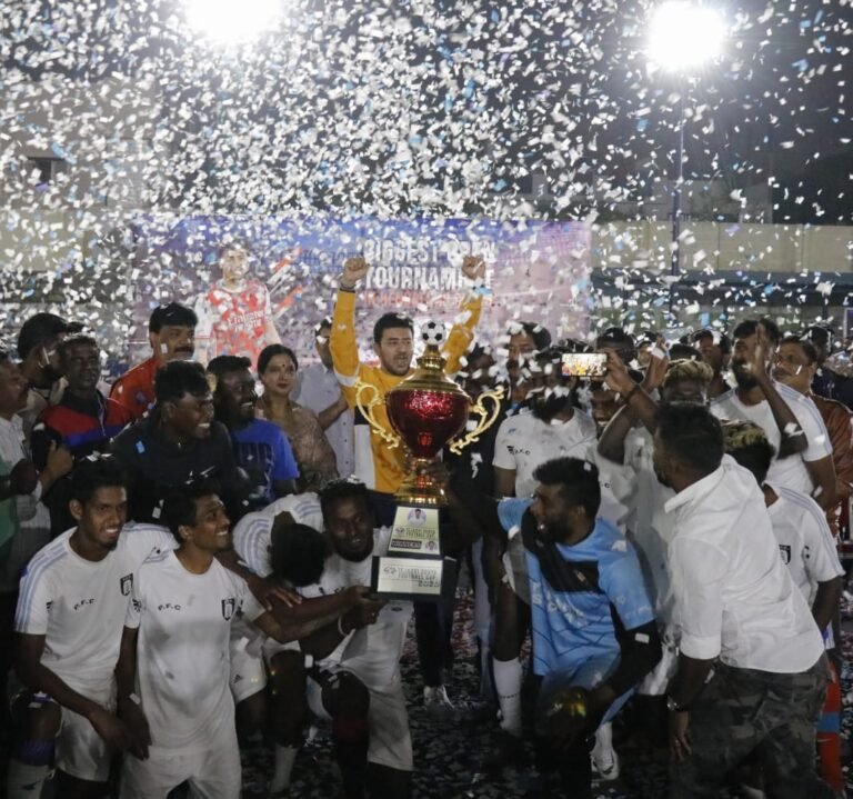 Prabha 7s crowned champs of Tejasvi Surya Football Cup With 250 teams and 150 volunteers, event is Bengaluru South’s biggest sporting fiesta