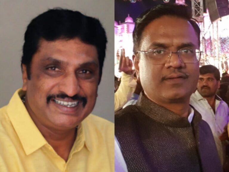 BJP Leader NR Ramesh and BBMP Chief Engineer BS Prahlad