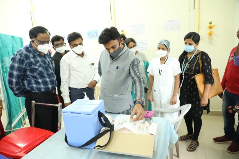 COVID-19 vaccination dry run held in 5 districts of Karnataka