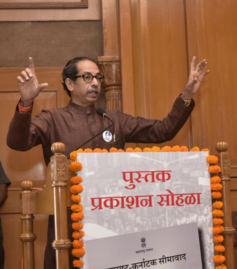 Declare Marathi-speaking Karnataka-Maha border areas as UT: Uddhav