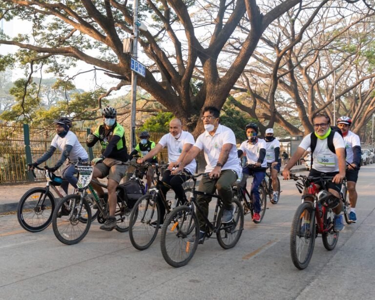 500 cyclists take part in ‘Saksham Cyclothon’