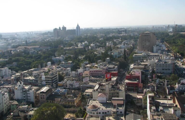 bengaluru aerial view
