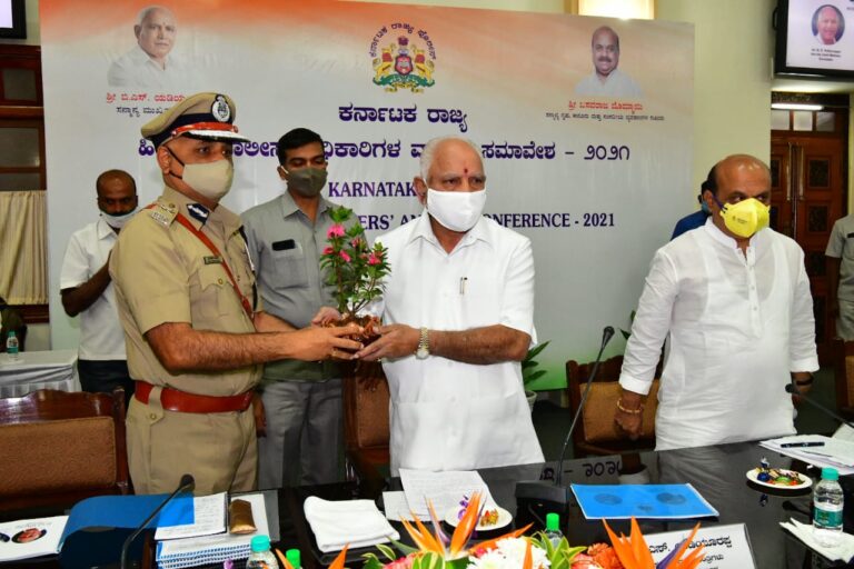 CM during police officers meeting