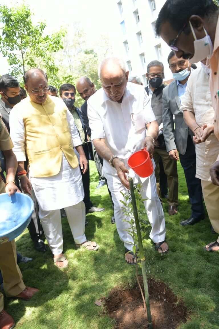 Work towards increasing green cover, develop cordial ties with tribals: CM Yediyurappa to forest officials