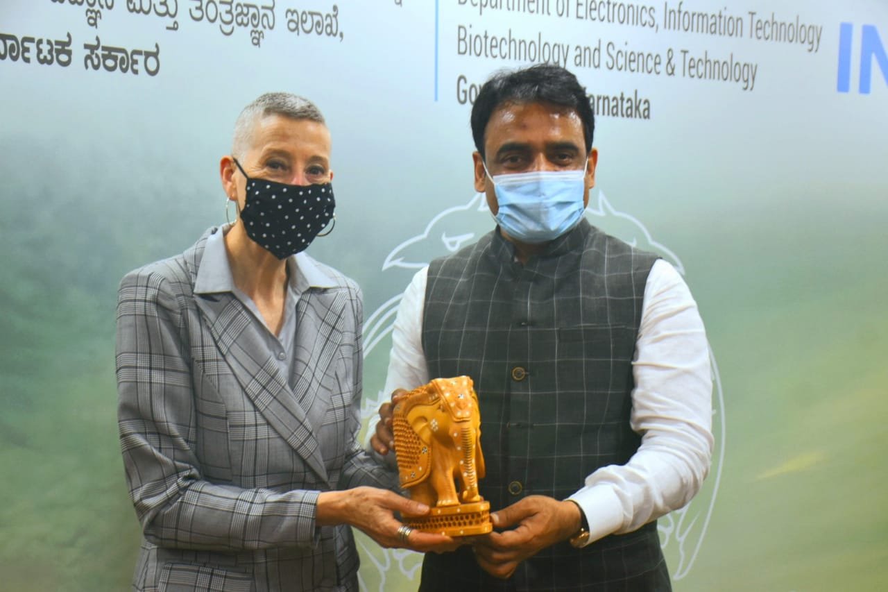 DCM invites more US firms to Karnataka      Consul General Judith Ravin lauds state’s progressive steps