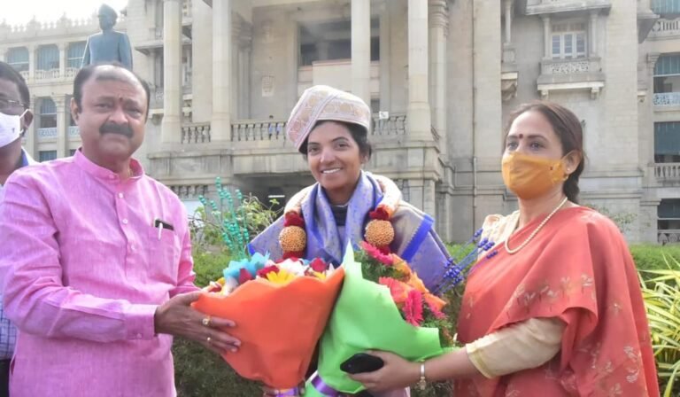 Ultrathoner Sufiya Khan felicitated