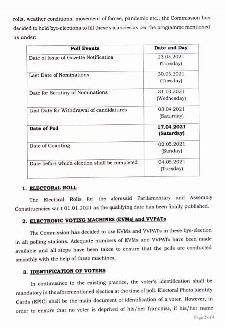 Belagavi Lok Sabha bypolls on April 17 3