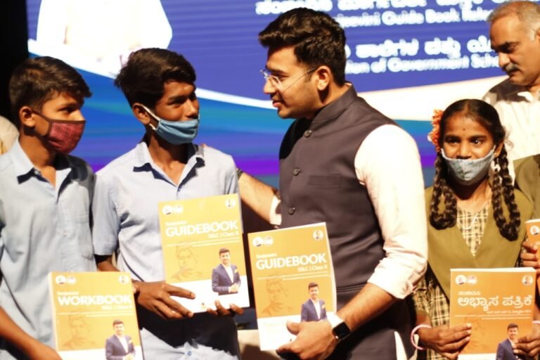 Tejasvi Surya to distribute 1.2 lakh SSLC study books