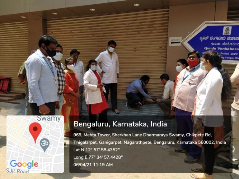 Dharmaraswamy temple ward 39 persons infected with Covid-19 positive2