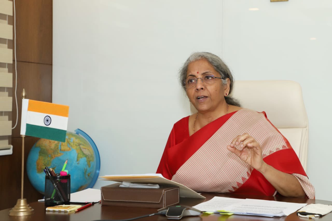 Finance Minister Nirmala Sitaraman
