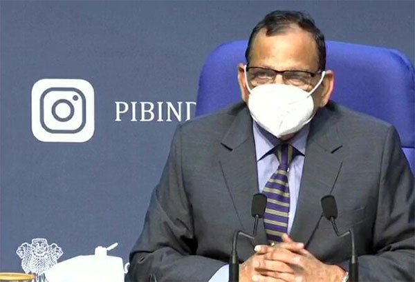 Niti Aayog's member health, Dr V K Paul,