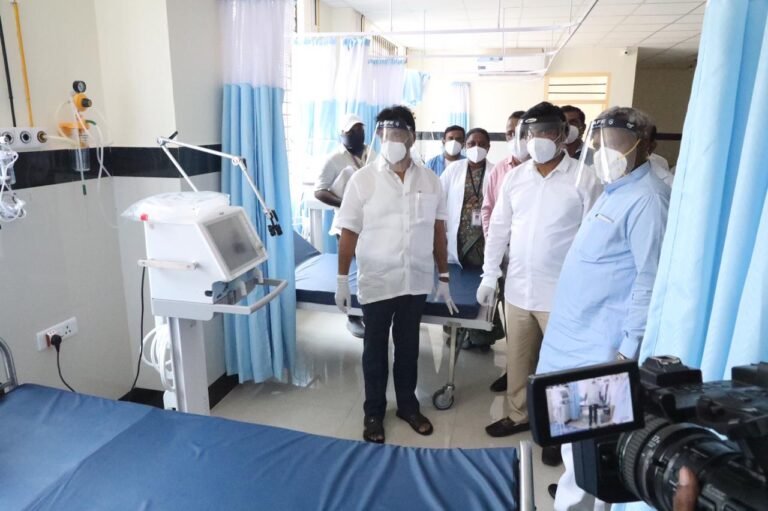 ventilator bed sudhakar inspection