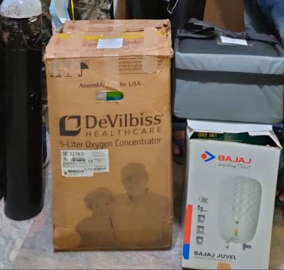 CCB held 3 for black marketing of Oxygen cylinders in Bengaluru