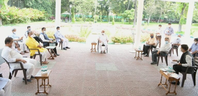 CM meeting with officials and ministers on May 7