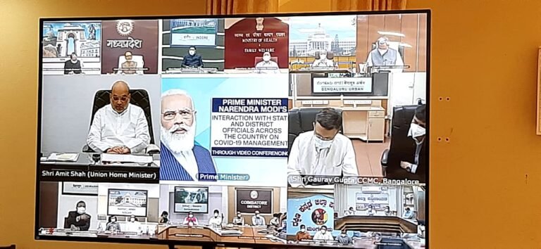 PM laid emphasis on aggressive testing, awareness in rural areas for COVID control Karnataka CM