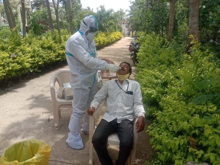 covid testing swab collection