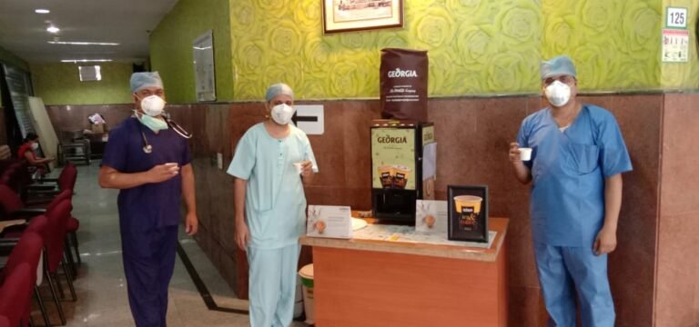 A hot cuppa to cheer overworked Covid warriors!