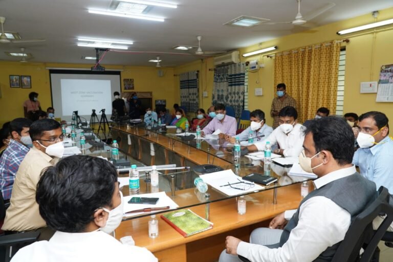 Bengaluru west zone vaccinated 80% people above 45 years age DCM.jpg1