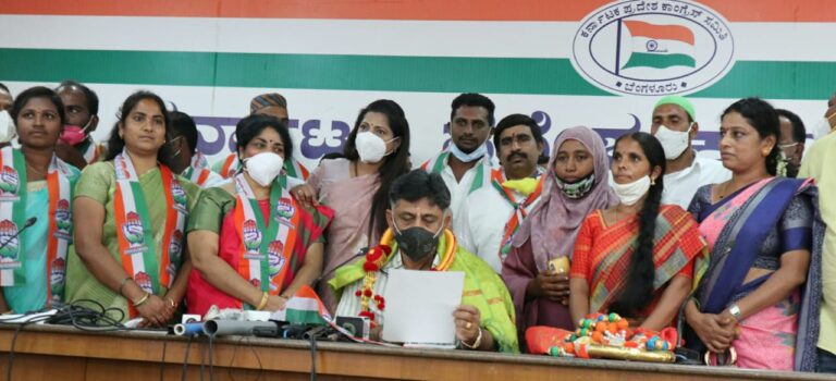 Congress party do not want groupism and party spoilers DK Shivakumar Hassan district workers