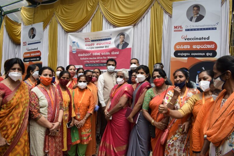 Special vaccination drive for women in Malleswaram
