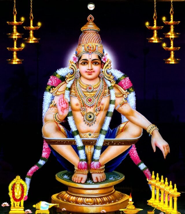 lord ayyappa hindu god of sabarimala temple