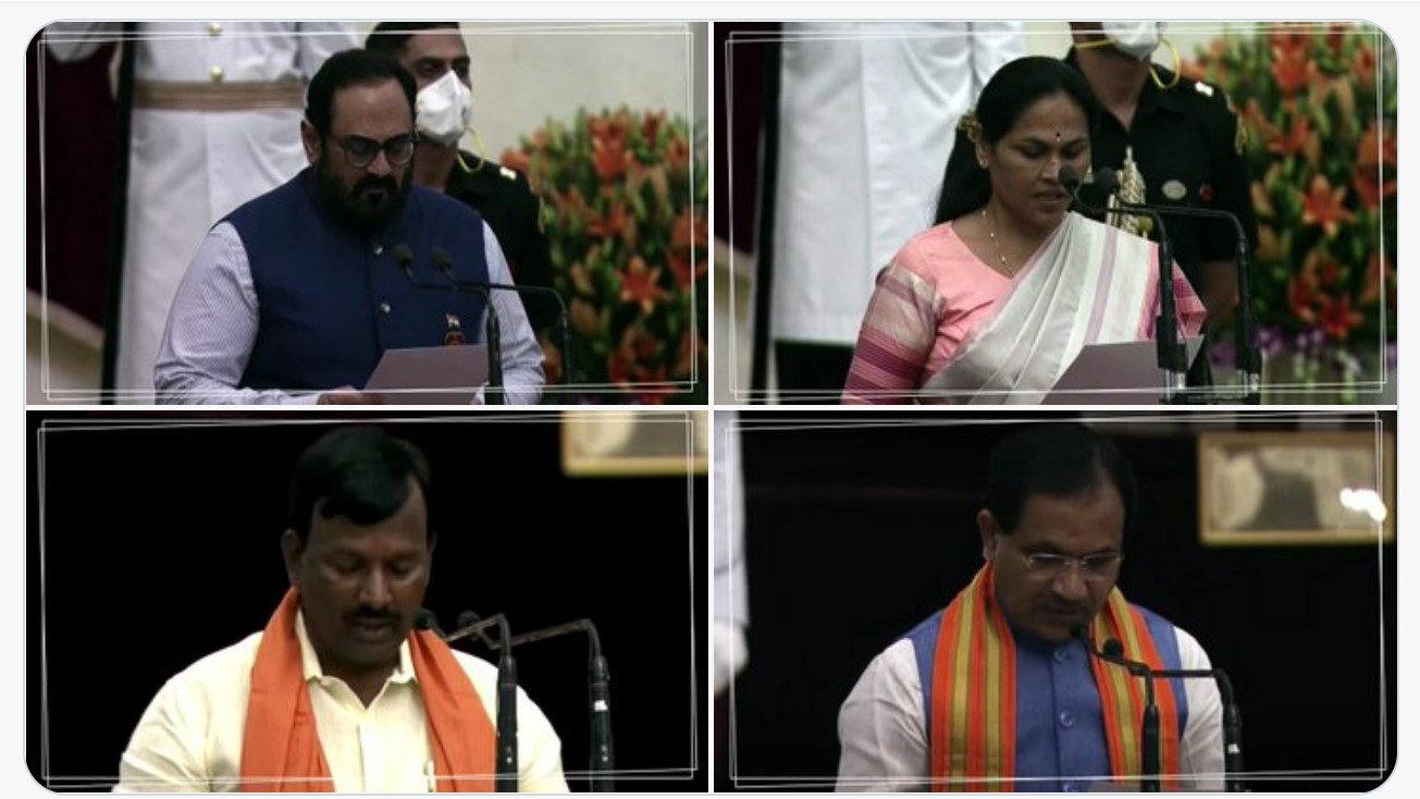 Karantaka CM congratulates Four ministers inducted into PM Modi's ministry