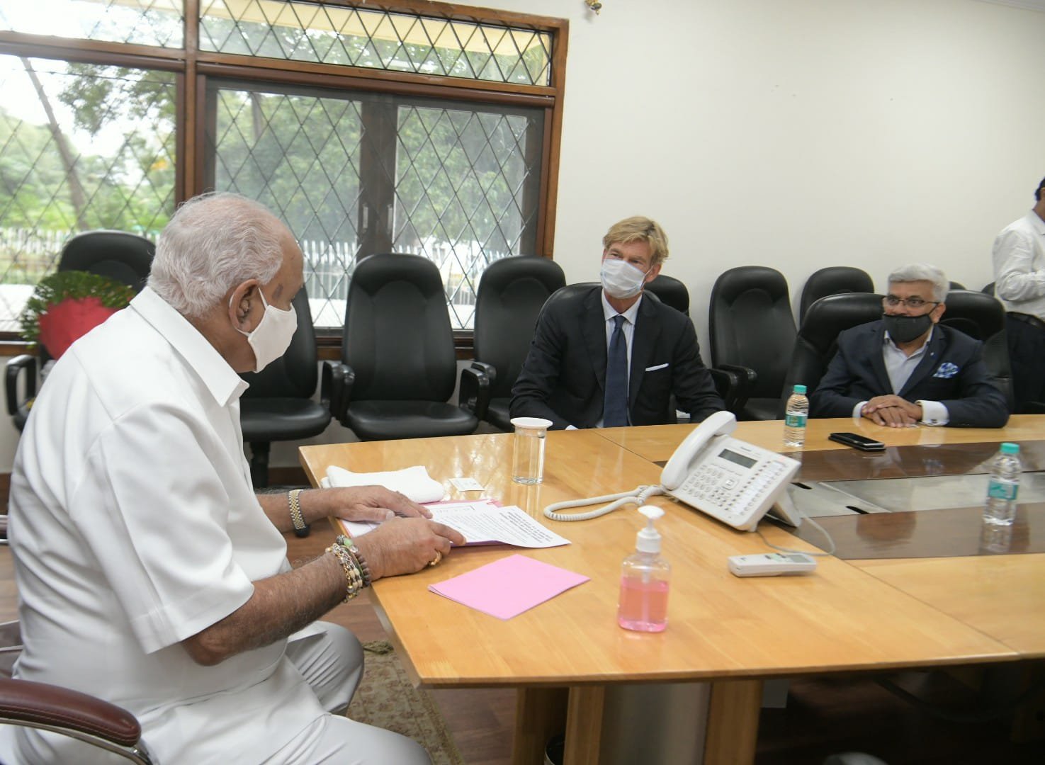 Karnataka CM meets Sweden's Ambassador to India, discusses various issues