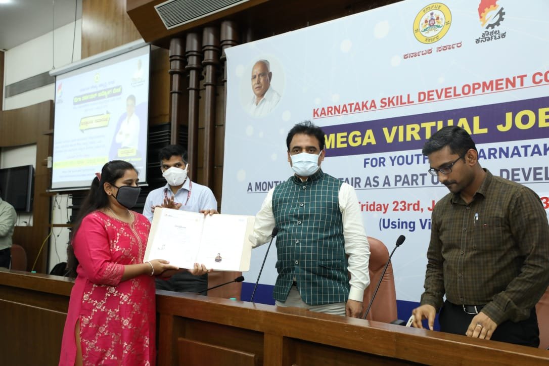 Leading firms take part in virtual job fair of Karnataka govt